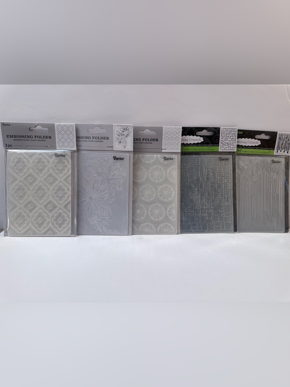 Darice Embossing Folder Variety Pack Designs